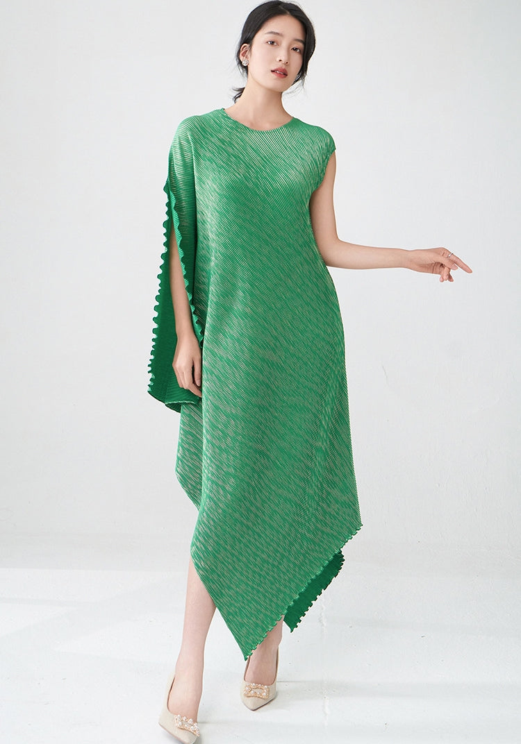 Emerald Ripple Dress