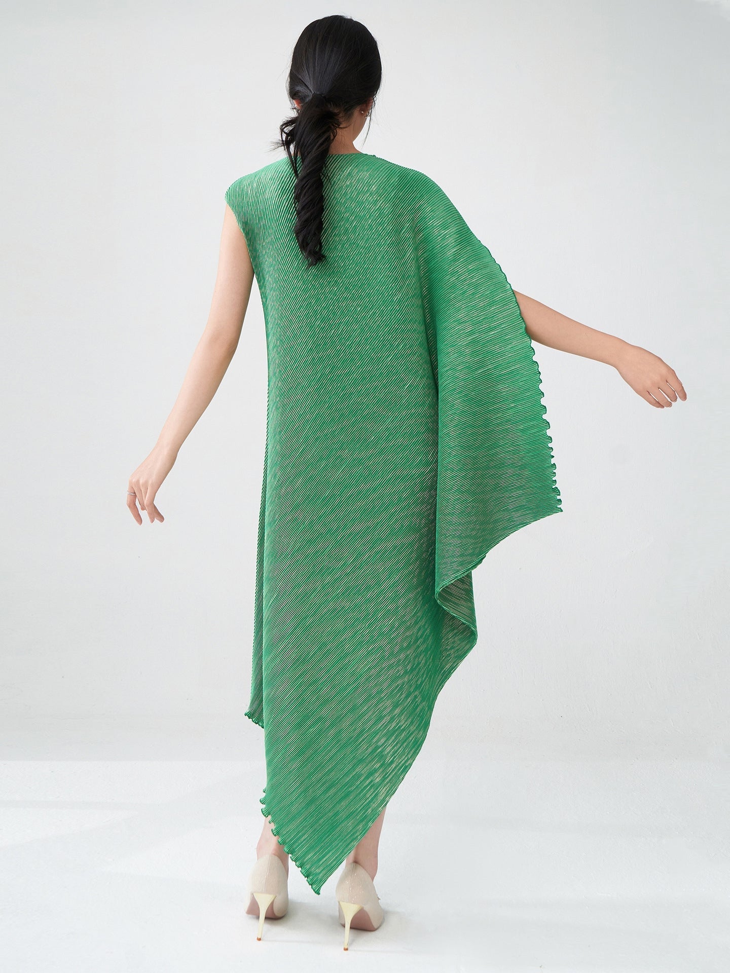 Emerald Ripple Dress