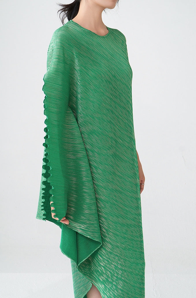 Emerald Ripple Dress